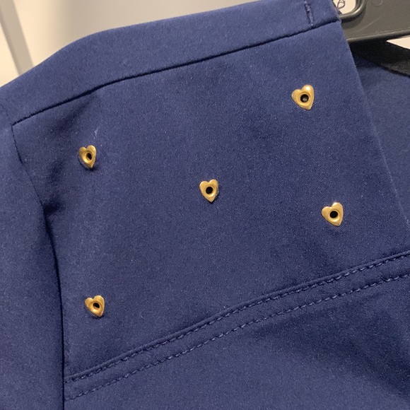 Navy blue scrub set - Picture 4 of 6